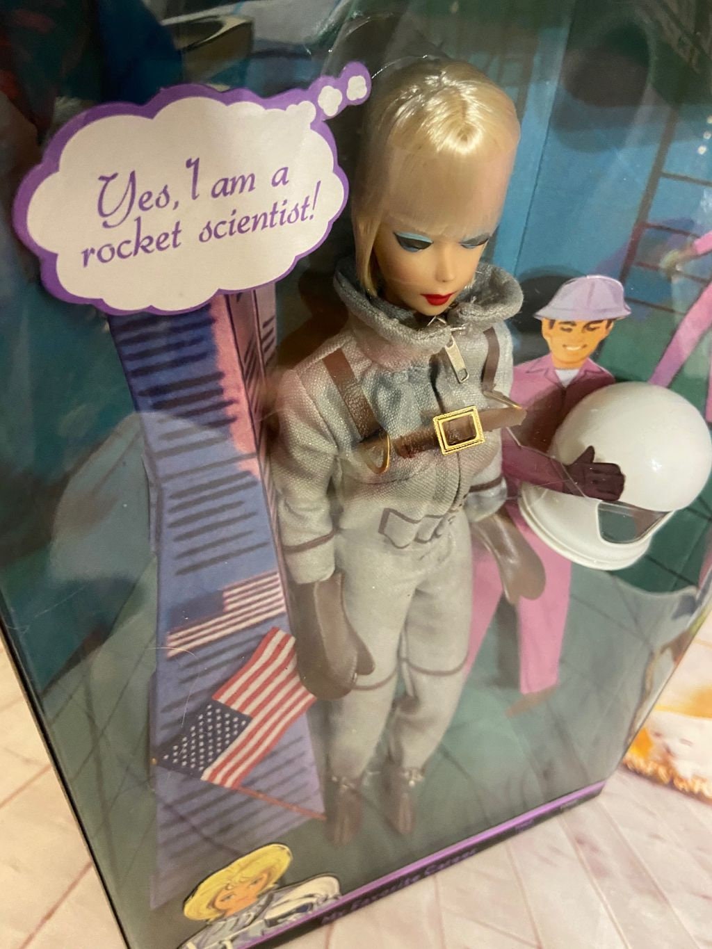 Barbie Signature Barbie Astronaut Doll, Blonde Wearing Space Suit