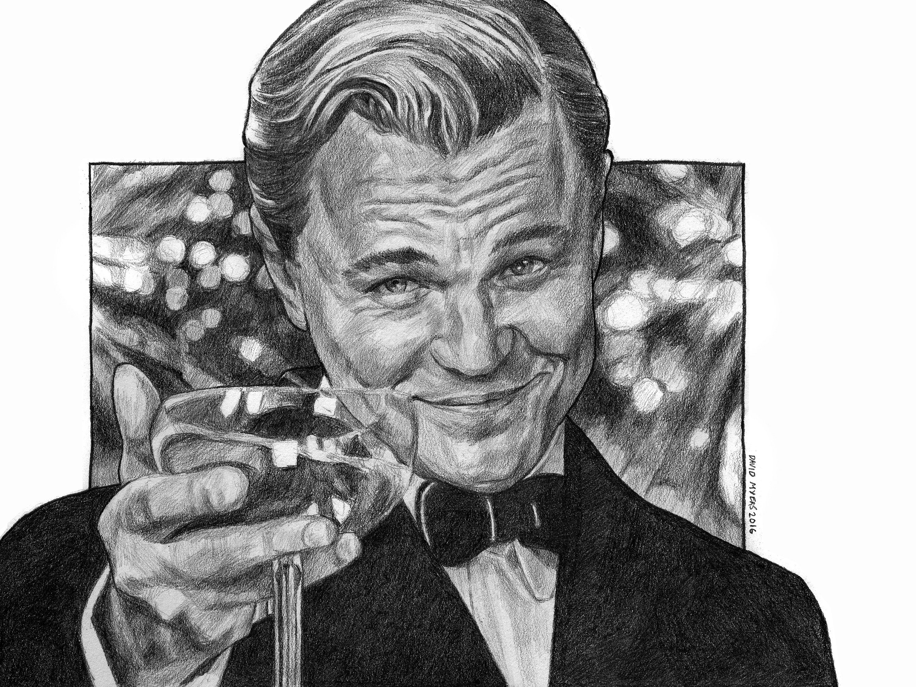 Jay gatsby drawing