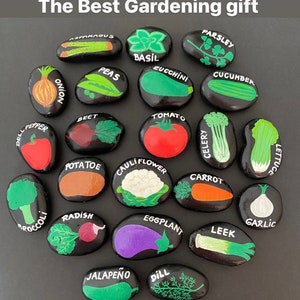 Vegetable Garden Marker, Garden Signs, Vegetable Labels, Gift for Mom ...