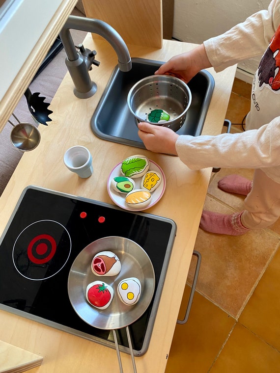 Cuisine de boue en bois pour enfants Cuisine de jouet pour enfant Cuisine  de jeu en