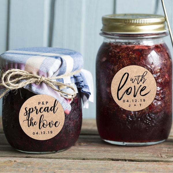 Spread the Love Jam Party Favors Etsy