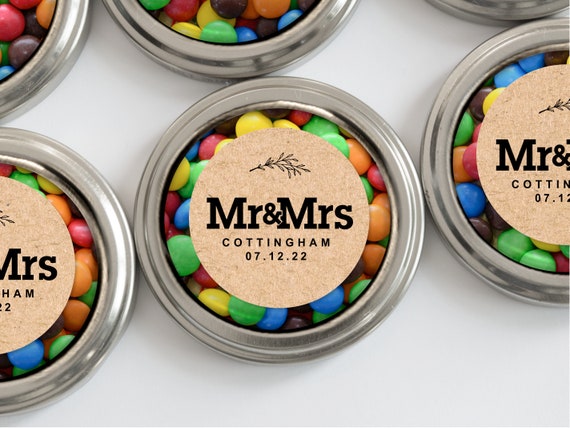 Pin on M&M Wedding Favors