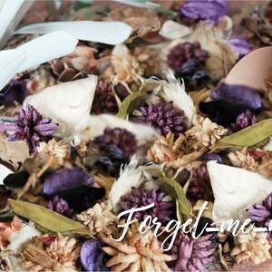 Wedding confetti cones with dried flower confetti use as wedding decor or wedding confetti, natural and biodegradable image 9