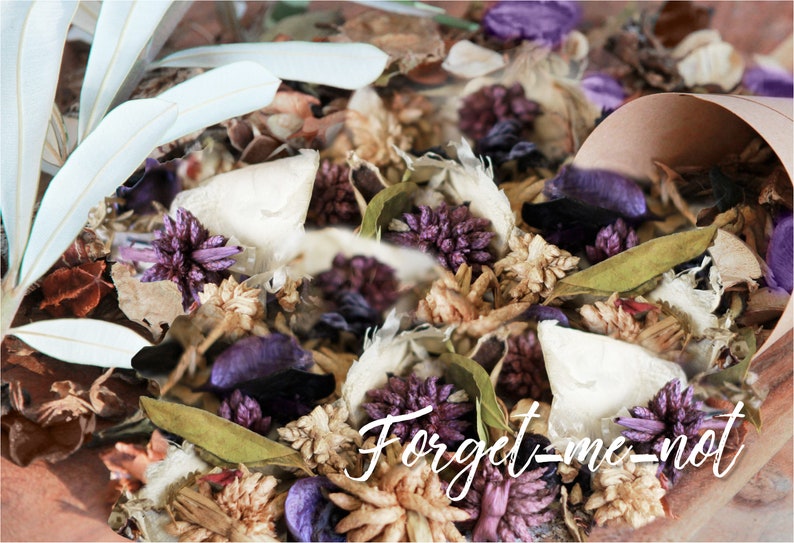 Wedding confetti cones with dried flower confetti use as wedding decor or wedding confetti, natural and biodegradable image 9