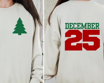 Sudadera navideña familiar personalizada, suéter navideño personalizado
