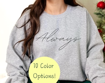 Sudadera Wizard Books Always, un acogedor regalo para el lector