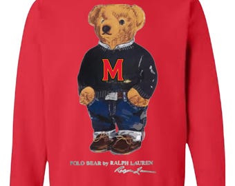 トップス CandyStripper ANARCHY BEAR POLO Womens Polo Bear Sweater - Etsy