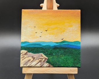 Shenandoah Mini Painting with Easel
