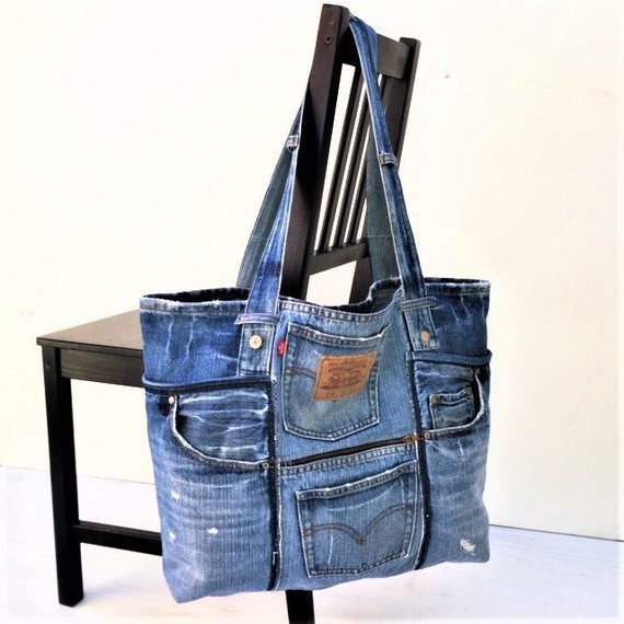 levis denim tote