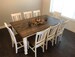 Custom Modern farmhouse table (dining room set) 