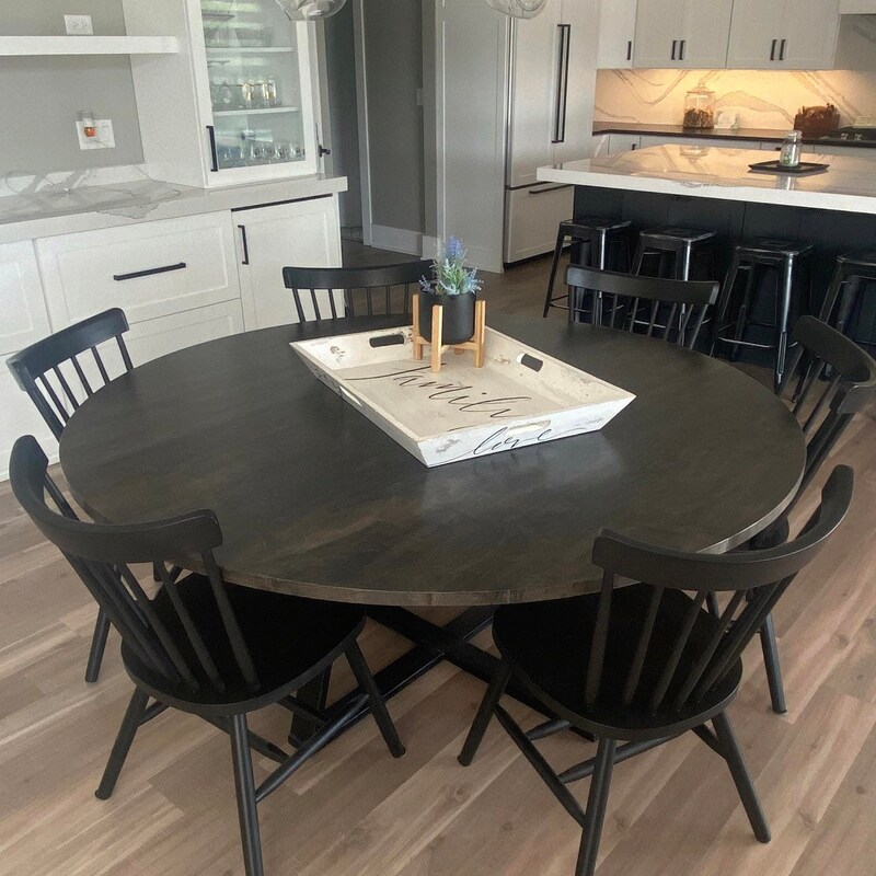 Round Dining Table - Etsy