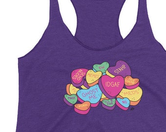 Funny candy hearts | Etsy