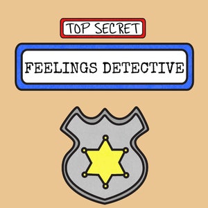 Feelings Detective Therapy Game for Kids