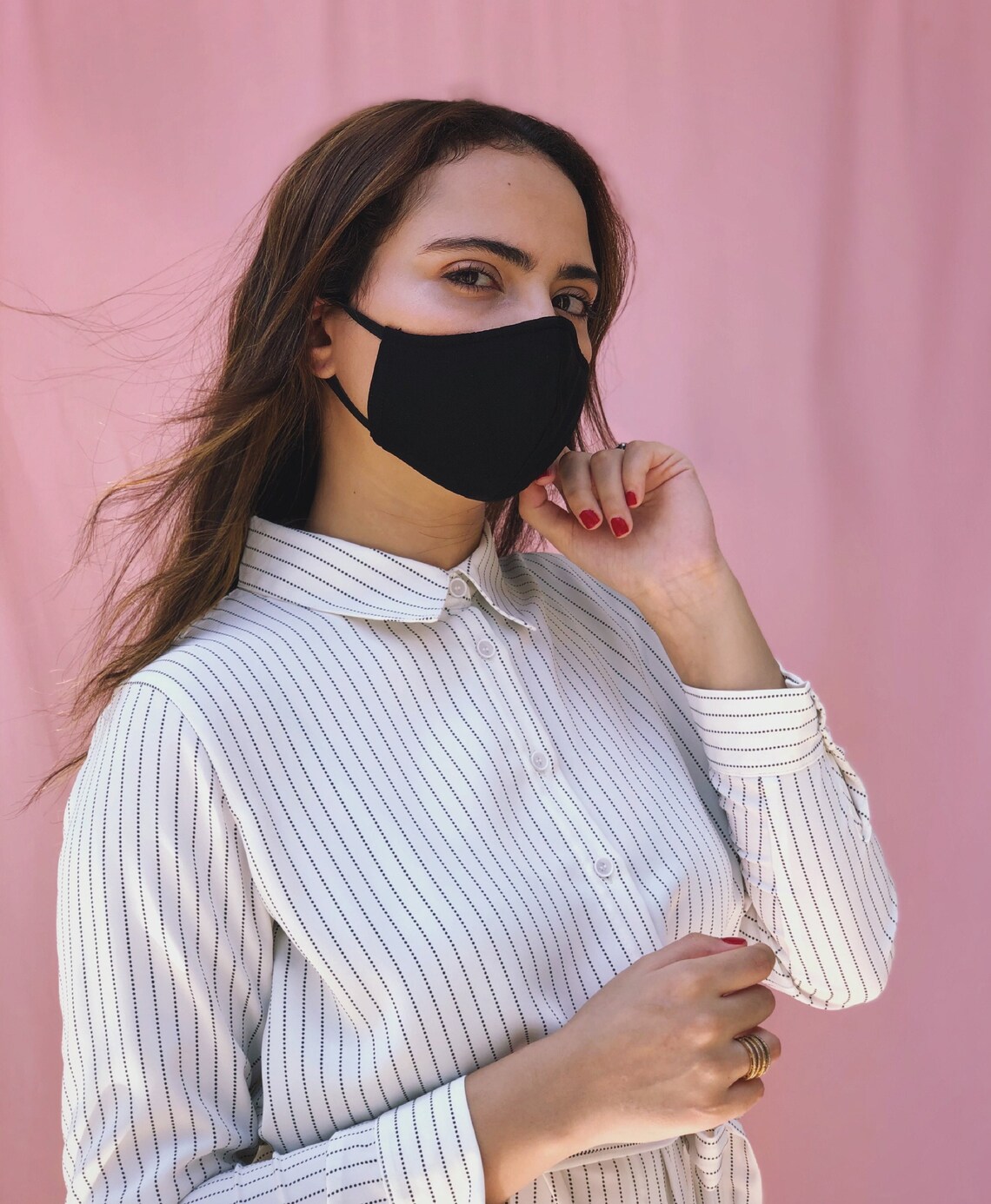 Premium Black Face Mask / Reusable and Washable / Unisex Etsy