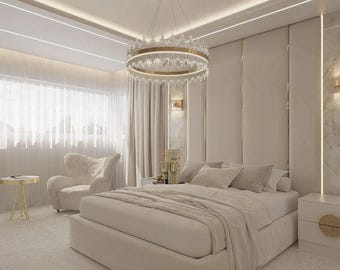Upholstered Headboards Wall Panels & Bed Frames Any Size! Custom Made To Your Desire - Any Design! Wall Decor Easy to Install - USA Company