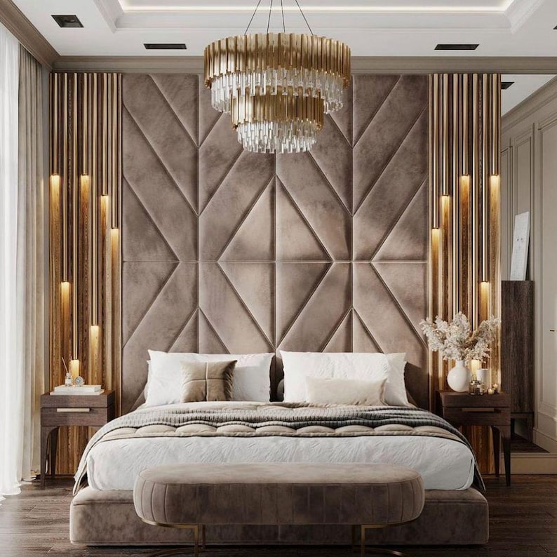 DreamWallUsa Upholstered Headboard and Wall Panel