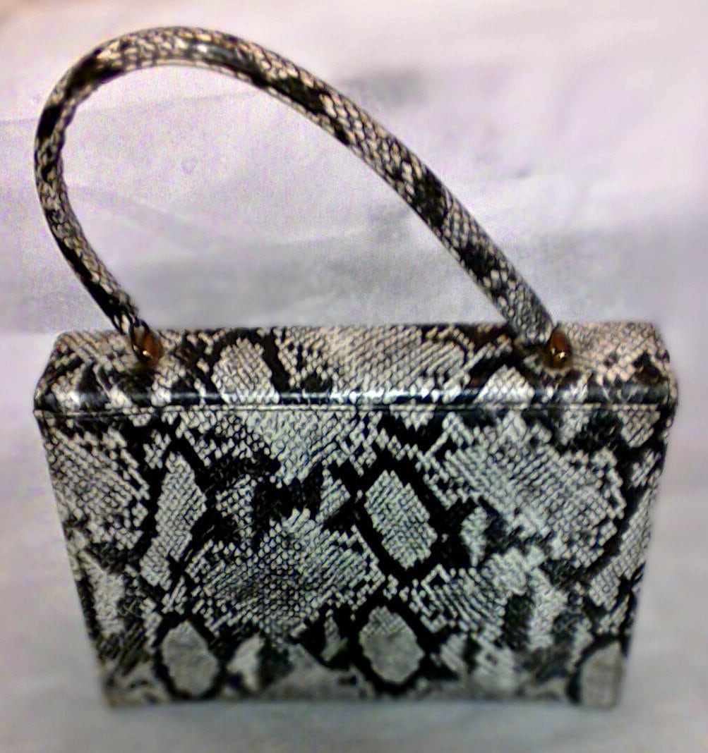 Sssnakeskin Handle Bag main image 0