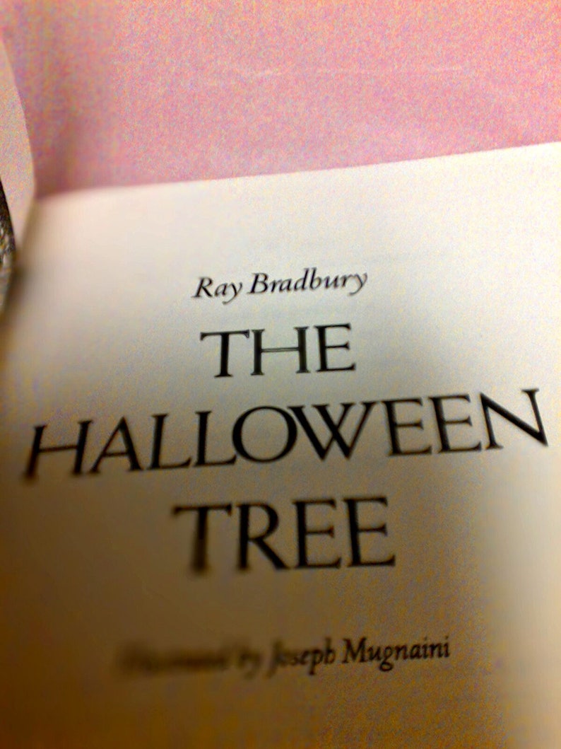 the halloween tree novel the halloween tree novel
