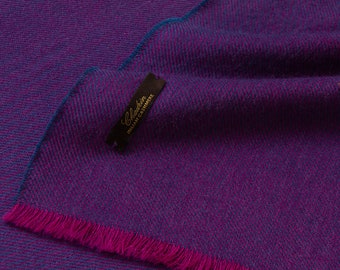 Italian Cashmere Scarf: Large Floral Stole, Gift Box
