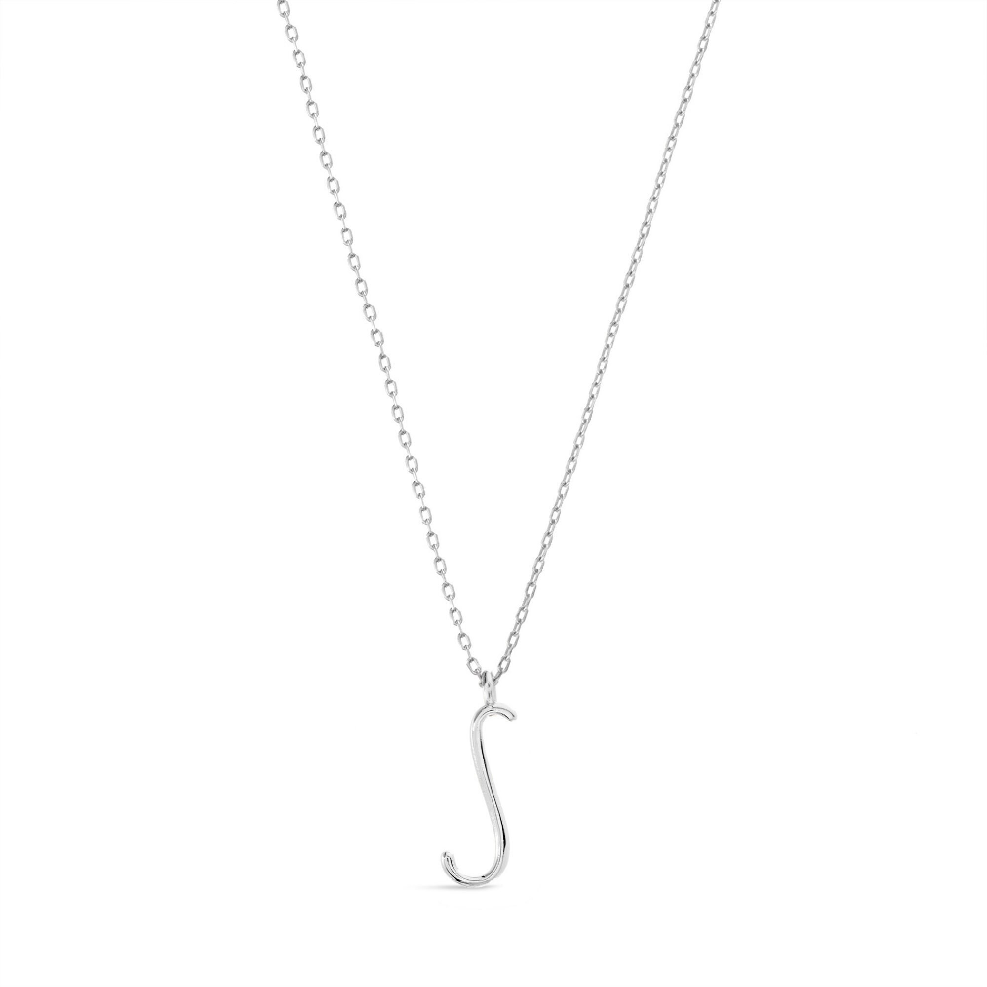 Rae Dunn Initial S Necklace in Sterling 