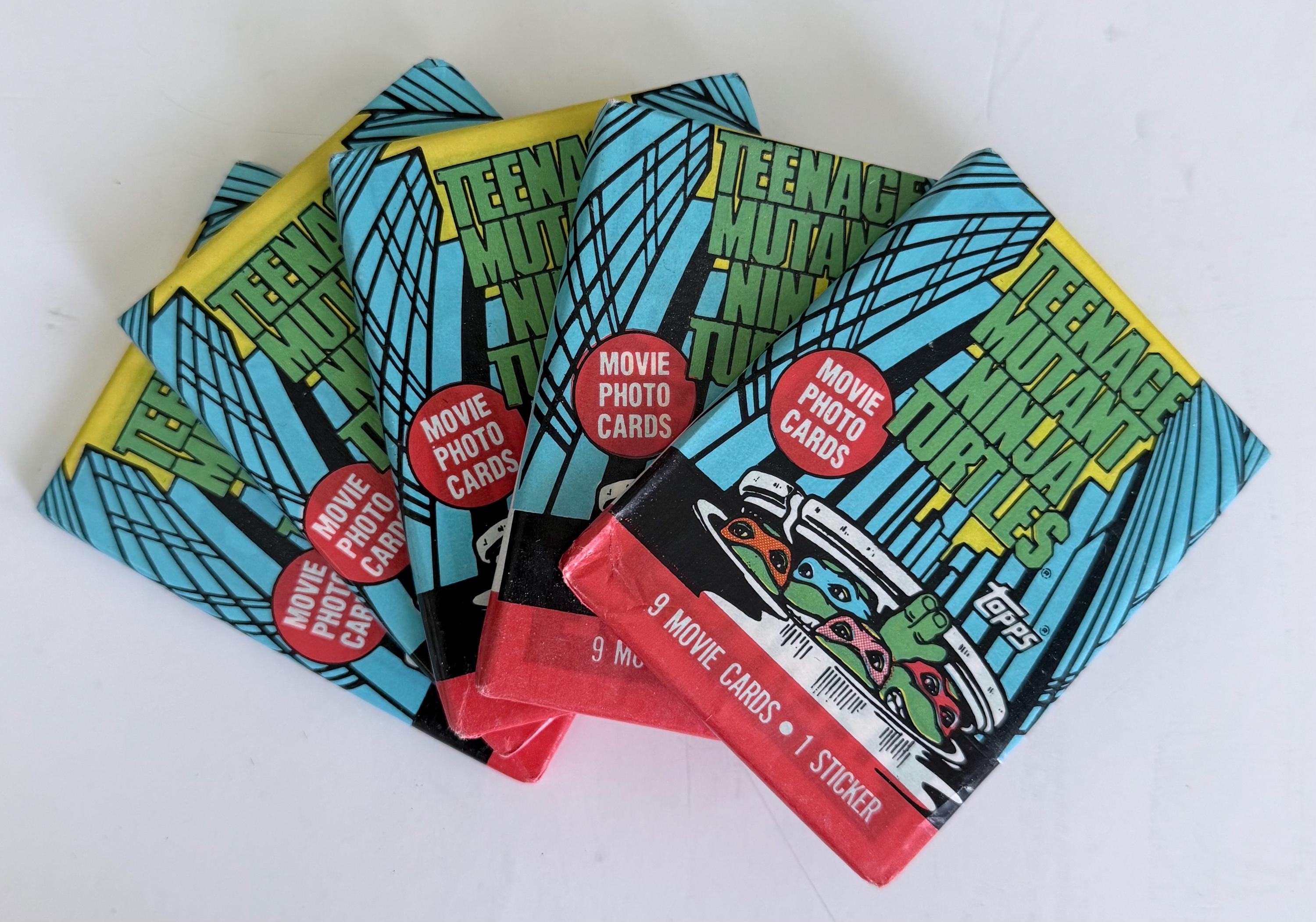 Topps Tmnt Cards - Etsy