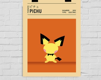 Minimalistische vintage posterset: muurkunstprint (digitale download)