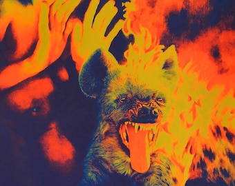 Hungry Hands and Eager Teeth - silkscreen