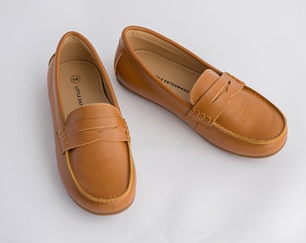 Boys Leather Loafer