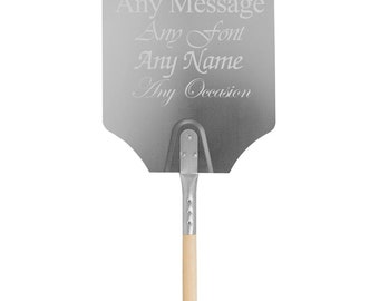 Personalised Engraved 61cm Aluminium Pizza Peel, Perfect for any Chef and Pizza Lover, Great for any Occasion