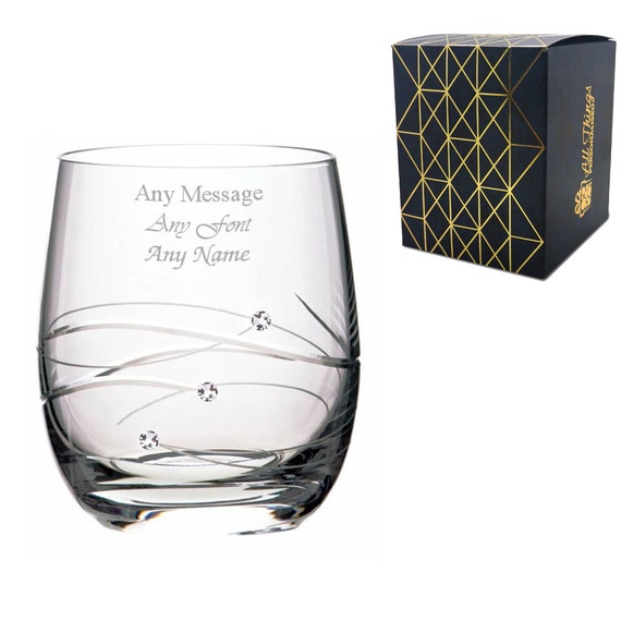 Leonardo Bicchiere Da Whisky Con Incisione – Design Ornamentale - Foto 4