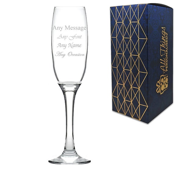 Flute Da Champagne Personalizzati Per Matrimonio: Bicchieri Da - Foto 6