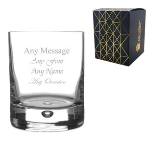 Engraved 195ml Bubble Tumbler with Gift Box