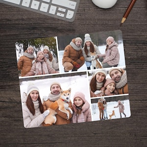 Custom Mouse Pad Photo Collage-different photos Customized mouse pad Personalized mouse pad custom mousepad personalized mousepad