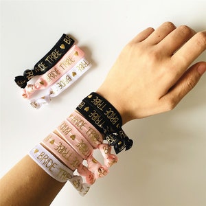 Bride tribe wristbands hotsell