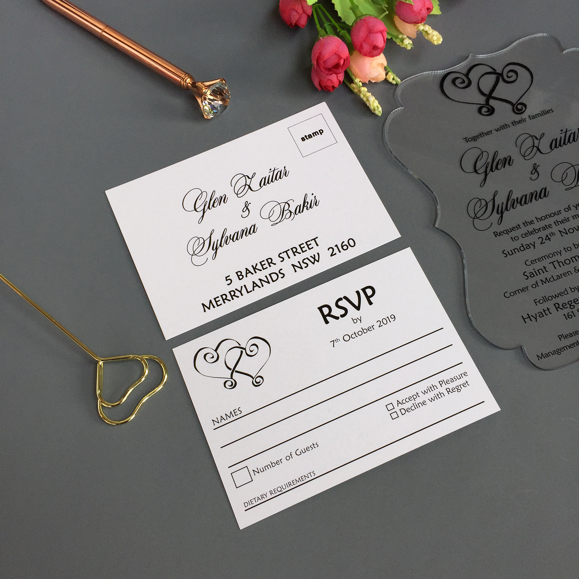 Printed Vellum Card Wedding Rsvp Cards Wedding Program - Etsy Hong Kong