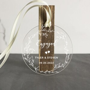 First Christmas Married Ornament Newlywed Gift Mr & Mrs Christmas Ornament Personalized Mr Mrs Wedding Ornament Wedding Gift Keepsake-AO011