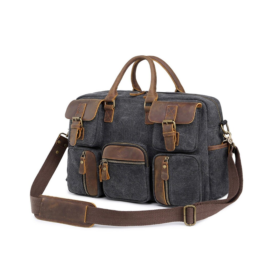 Travel Bag Weekender Duffel Bag for Men Canvas Duffel Bag - Etsy