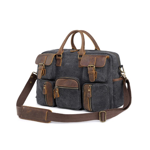 Travel Bag Weekender Duffel Bag For Men Canvas Duffel Bag | Etsy