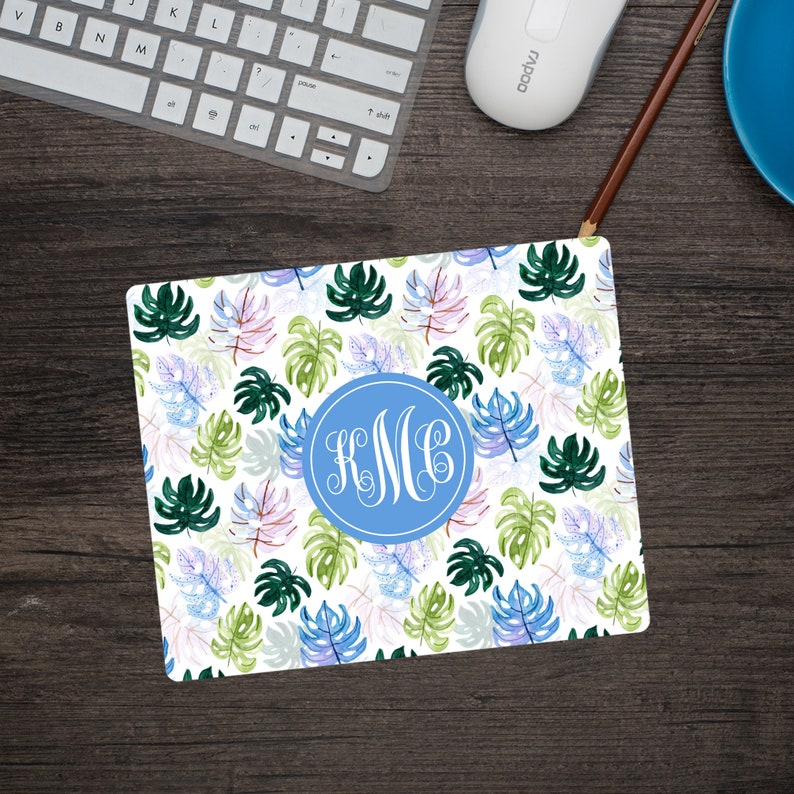 Personalized Mouse Pad Desk Accessories Personalized Gifts Etsy
