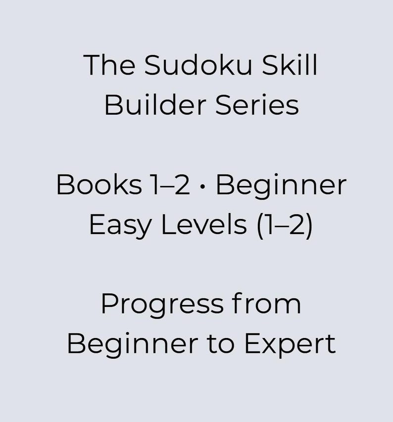 Sudokus para principiantes: Sudokus fáciles para imprimir en PDF / 200 juegos relajantes para el cerebro con respuestas (Libro de desarrollo de habilidades 1) imagen 4