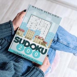 Sudokus para principiantes: Sudokus fáciles para imprimir en PDF / 200 juegos relajantes para el cerebro con respuestas (Libro de desarrollo de habilidades 1) imagen 1