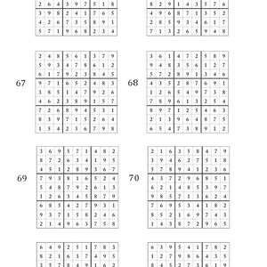 Sudokus para principiantes: Sudokus fáciles para imprimir en PDF / 200 juegos relajantes para el cerebro con respuestas (Libro de desarrollo de habilidades 1) imagen 3