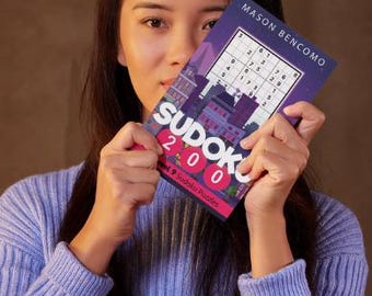 Expert Sudoku Puzzles – Very Hard Printable PDF Brain Games | 200 Master-Level Logic Challenges (Book 9)