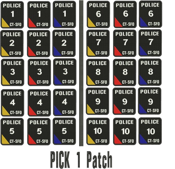 Metropolitan Police 110 Embroidery Patch 4x4.5 Inches Hook Etsy