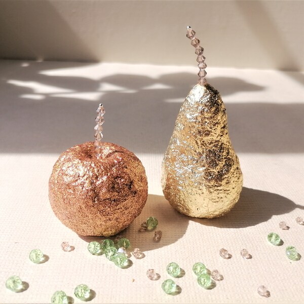 Paper Mache Pears Etsy