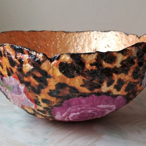 Decoupage Paper Mache Etsy