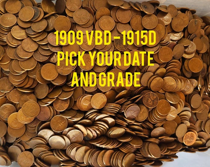 Wheat pennies 1909 VDB Thru 1915 D Pick Your Year And Grade