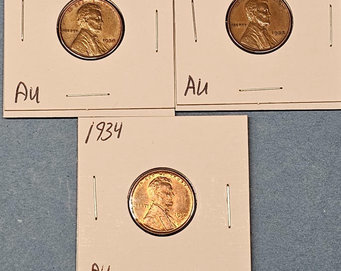 One Wheat penny 1909 VDB Thru 1958 About Uncirculated Pick Your Year