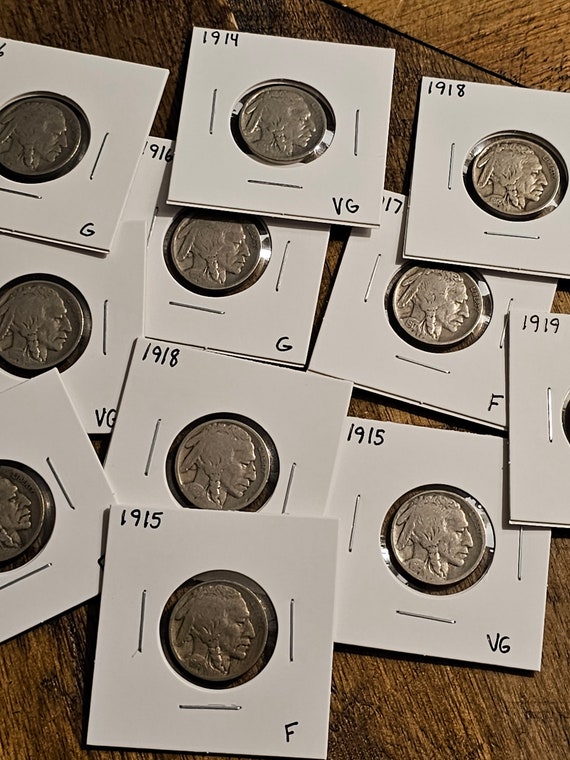 Buffalo Nickel 1913-1919 Pick Your Date And Grade