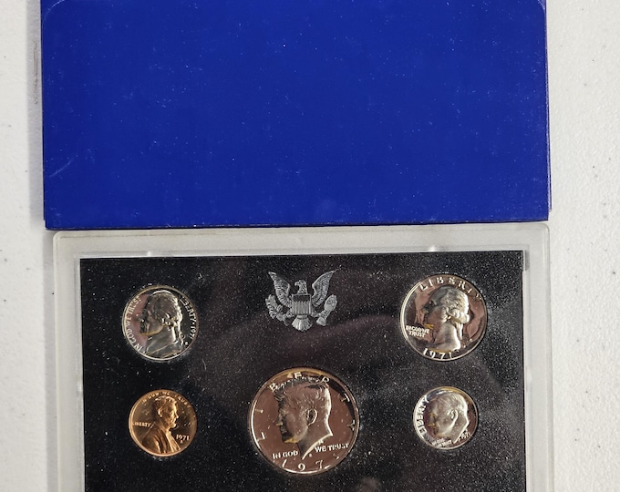 1971 S Proof Set 5 coins Included Original Mint Packaging